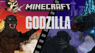 MINECRAFT, GODZILLA