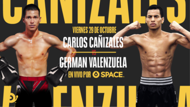 CARLOS CAÑIZALES vs. GERMÁN VALENZUELA