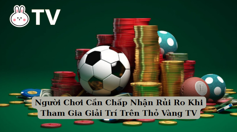 Người Chơi Cần Chấp Nhận Rủi Ro Khi Tham Gia Giải Trí Trên Thỏ Vàng TV