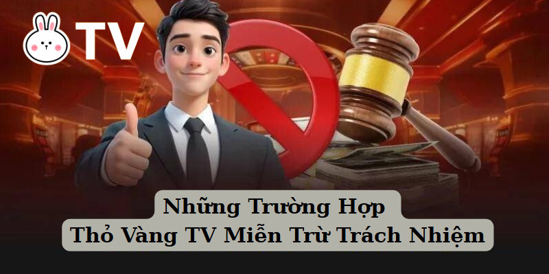 Những Trường Hợp Thỏ Vàng TV Miễn Trừ Trách Nhiệm