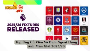 Top Ứng Cử Viên Vô Địch Ngoại Hạng Anh Mùa Giải 2025/26